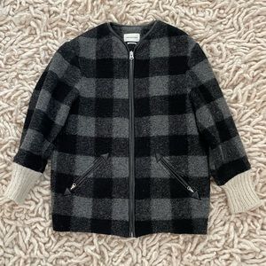 Isabel Marant Étoile Plaid Wool Jacket